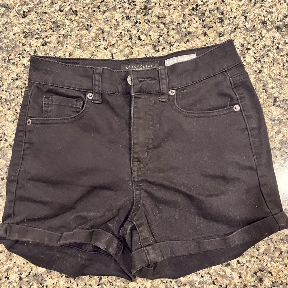 Aeropostale. Black Shorts - Size 0